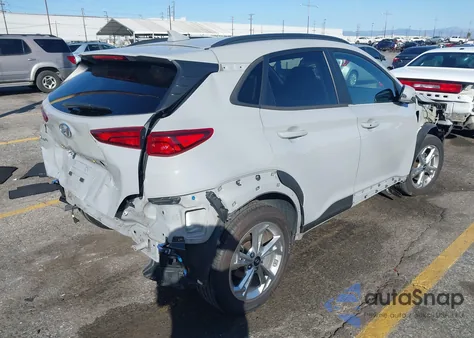 2022 Hyundai Kona Sel from USA, damaged, VIN KM8K62AB3NU878004